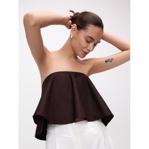Reserved LADIES` TOP - tamnosmeđe Cene