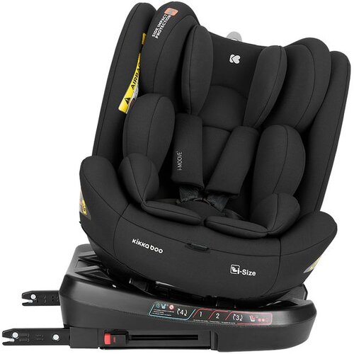 Kikka Boo autosjedalica i-Moove 2 i-Size, Grupa 0+, 1, 2, 3 (0-36 kg) (40-150 cm) - Black Slike