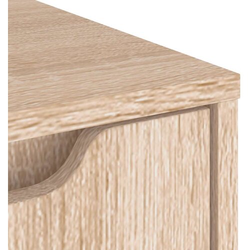 VidaXL Komoda VISNES sonoma hrast 60x40x73 cm konstruirano drvo Slike