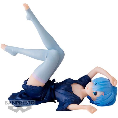 Banpresto Re:Zero Starting Life in Another World Relax Time Rem Dressing figure 10cm Cene