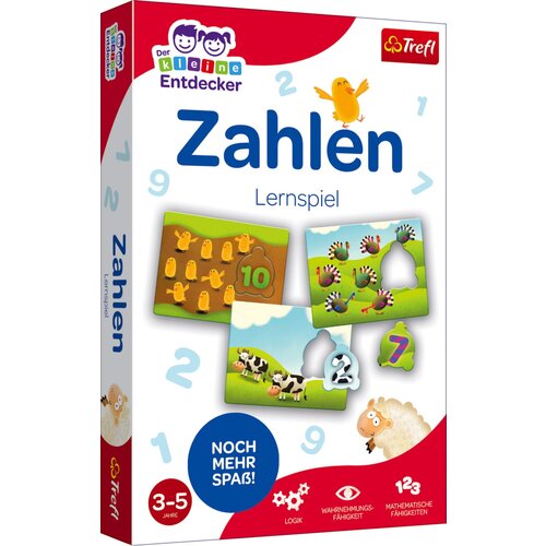 Trefl Igra: Mali raziskovalec - &amp;Scaron;tevilke - 1 k. Slike