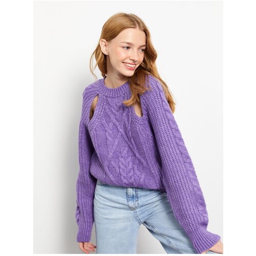 LC Waikiki Crew Neck Self-Patterned Long Sleeve Women&amp;#039;s Knitwear Sweater Slike