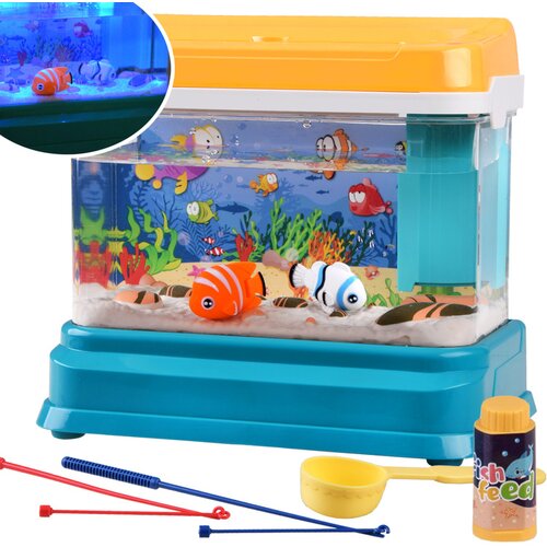  Interaktivni osvijetljeni akvarij s magnetskim ribicama Inlea4Fun FUN AQUARIUM Slike