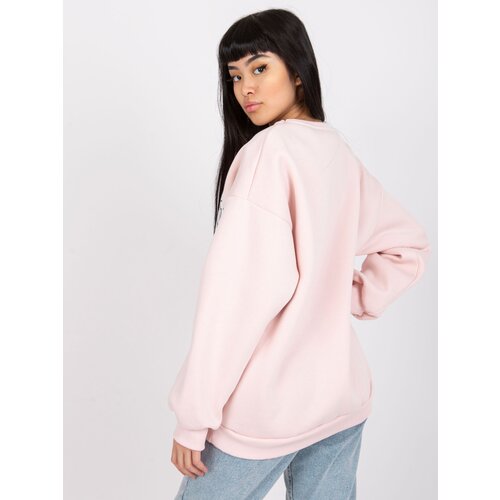 ex moda Sweatshirt-EM-BL-617-H.21X-light pink Cene