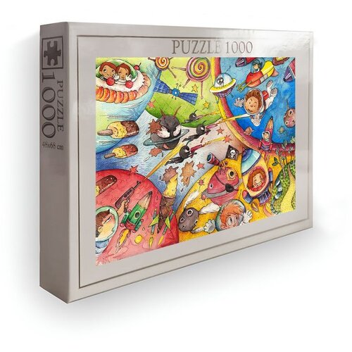 WALLXPERT PZL_0137_1000 multicolor puzzle Cene