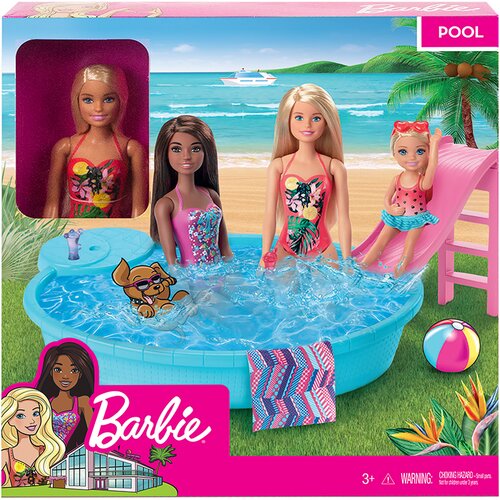 Barbie set mattel GHL91 – bazen in lutka Cene
