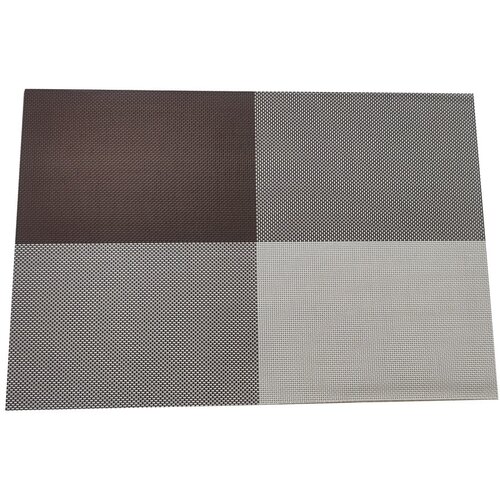 JAHU collections Smeđi platneni podmetač 2 kom 30x45 cm Chess Cijene