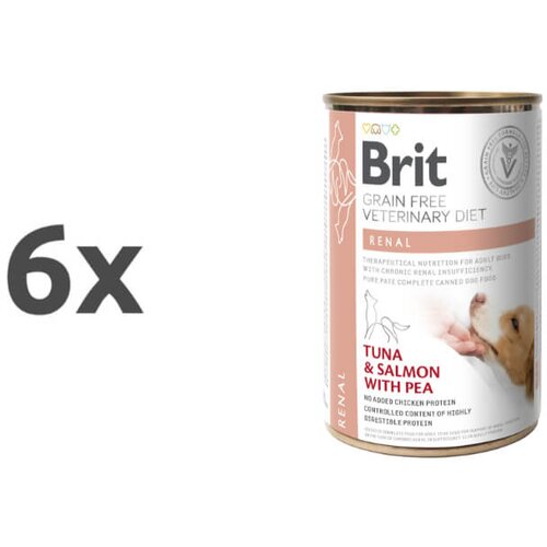 Brit veterinary diet Brit GF Veterinarska dieta za pse Renal, 400g 6 x 400 g Cene
