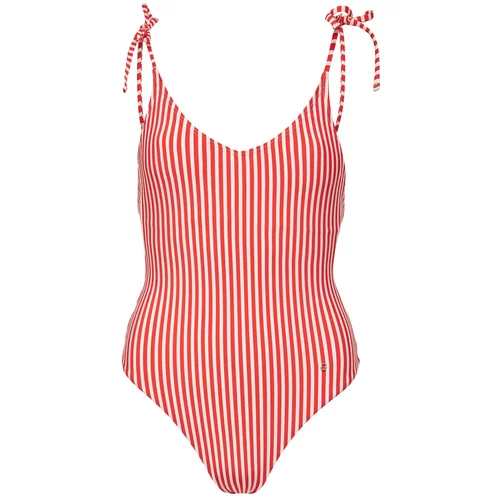 Only Jednodijelni kupaći kostim 'Kitty' vatreno crvena / bijela