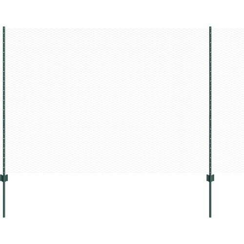 vidaXL Ograjne palice 11 kos U-kanel zelene 150 cm jeklo, (22110872) Cene