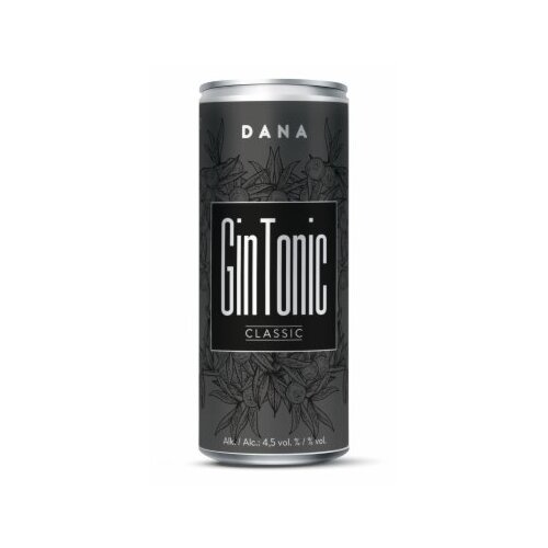 Dana koktel gin&amp;amp;tonic classic 0.33L limenka Slike