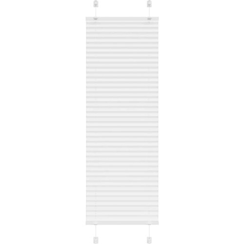 vidaXL Plisirana roleta bijela 40x150 cm širina tkanine 39,4 cm Cene
