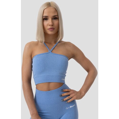 GymBeam Sportski halter top FLO Blue Slike
