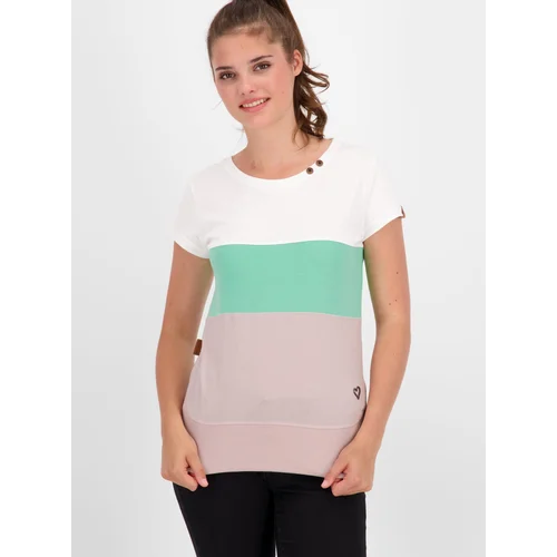 Alife and Kickin Green-pink women's long T-shirt - Women's
