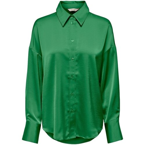 Only Topi & Bluze Marta Oversize Shirt - Peppermint Zelena Cene
