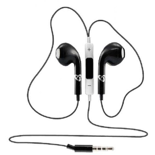 S Box Slu&amp;scaron;alke u&amp;scaron;esne stereo z mikrofonom iEP-204B črne iEP-204B Slike