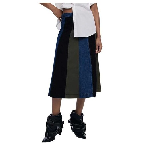 Desigual kombinovana midi suknja Cene