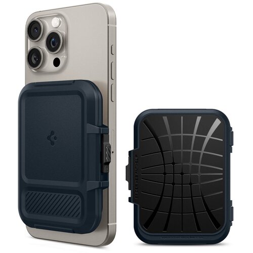 Spigen lock fit magsafe univerzalno držalo za magnetne kartice kovinski skriljavec, (5000062822) Slike