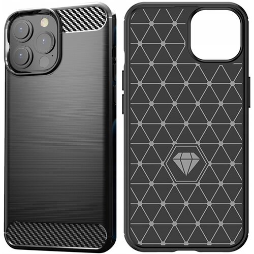 HURTEL OVITEK CARBON CASE OVITEK OHIŠJE ETUI ZA IPHONE 13 PRO ČRN, (21972966) Cene