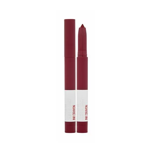 Maybelline SuperStay® Ink Crayon dolgoobstojna mat šminka v obliki svinčnika 1,5 g odtenek 55 Make It Happen za ženske