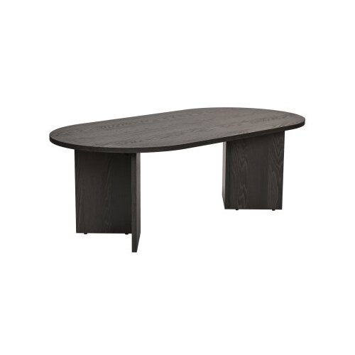 Hanah home klub sto Sable, 119x40x60 cm, Crni Cene