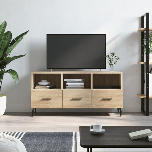 vidaXL TV ormarić boja hrasta sonome 102x36x50 cm konstruirano drvo Cijene