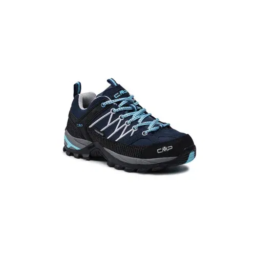 CMP Trekking čevlji Rigel Low Wmn Trekking Shoes Wp 3Q13246 Mornarsko modra