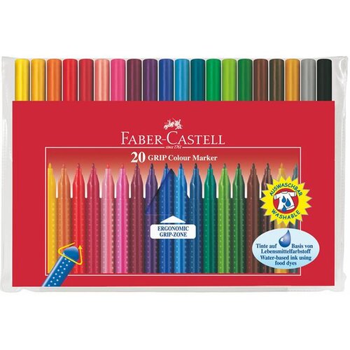 Faber-Castell školski flomasteri grip 20/1 Slike