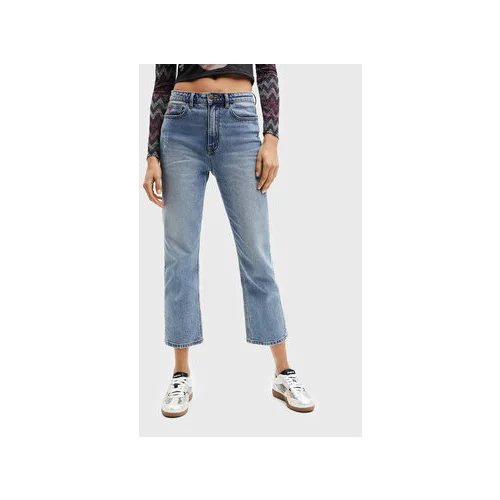 Desigual Jeans hlače Kerell 22WWDD26 Modra Regular Fit