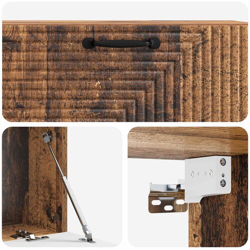  ormar za zid Staro drvo 98 x 41 x 30 cm Konstruirano drvo Slike