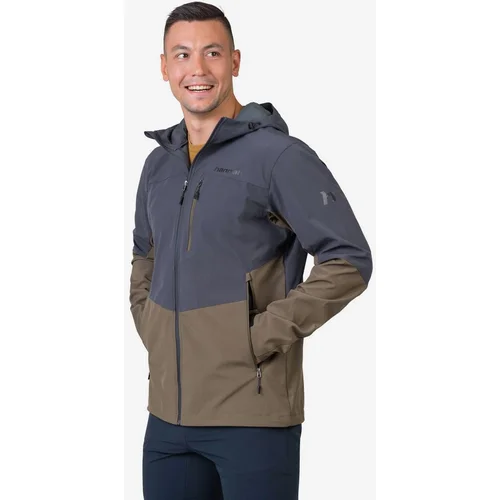 HANNAH Men's Green-Blue Softshell Jacket Shelton Lite