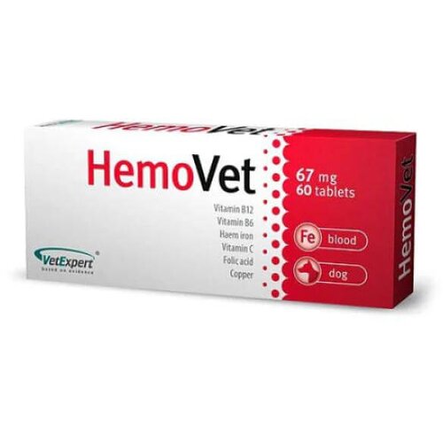 VetExpert HemoVet preparat za pse 60 tableta Slike
