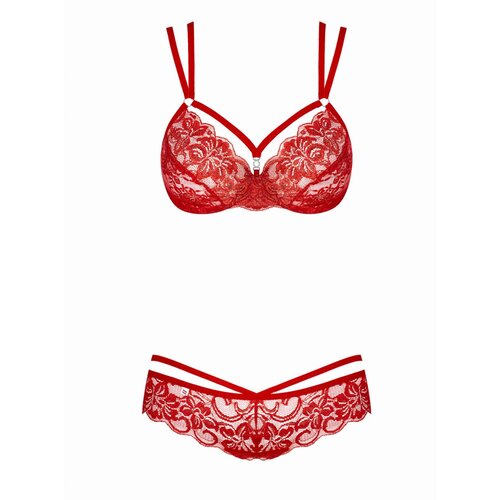 Obsessive Seksi komplet 860 rdeč Cene