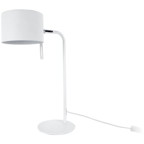 Leitmotiv bijela stolna lampa Shell, visina 45 cm Slike