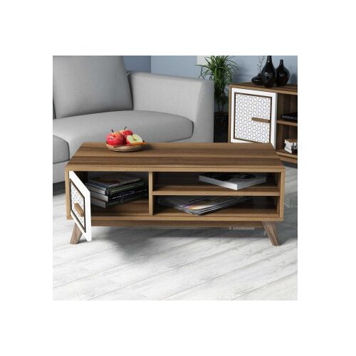 Hanah home Klub sto Ayla 105x38,2x60​cm Orah Cene