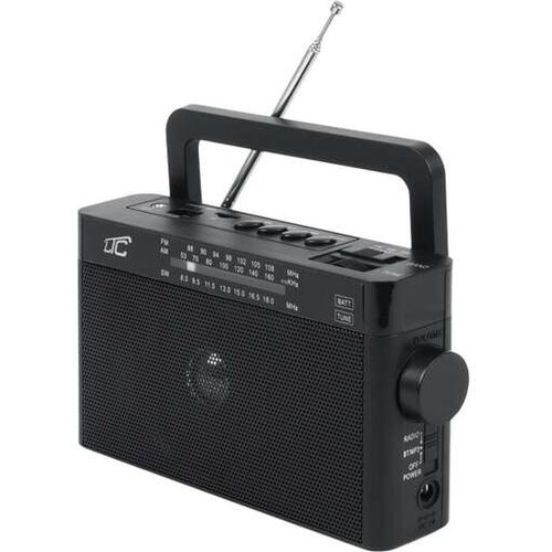 Ltc prenosni radio z bluetoothom, usb, tf, črne barve Cene