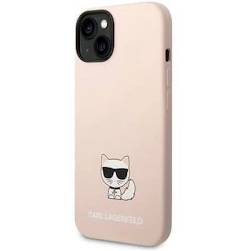 Karl Lagerfeld Silicon Choup. Iphone 14 Plus Pink KLHCP14MSLCTPI
