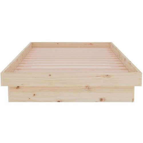  Okvir za krevet od masivnog drva 90 x 190 cm jednokrevetni Slike