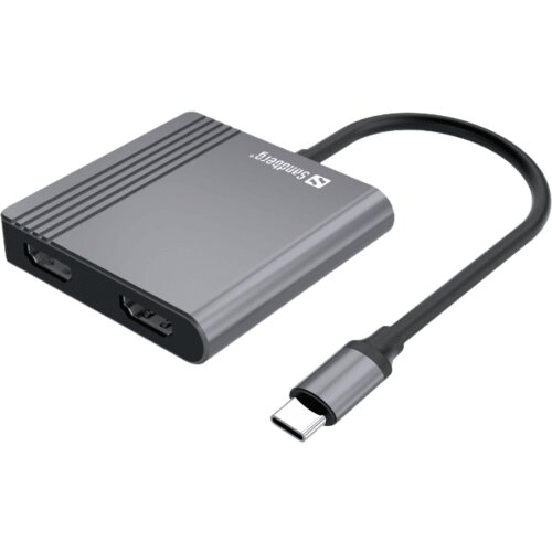 Docking station Sandberg USB-C Dock 2xHDMI+USB+PD 136-44 Slike