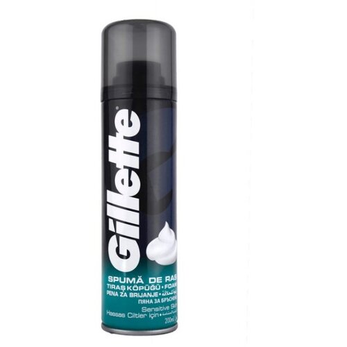 Gillette Sensitive pena za brijanje, 200ml Cene