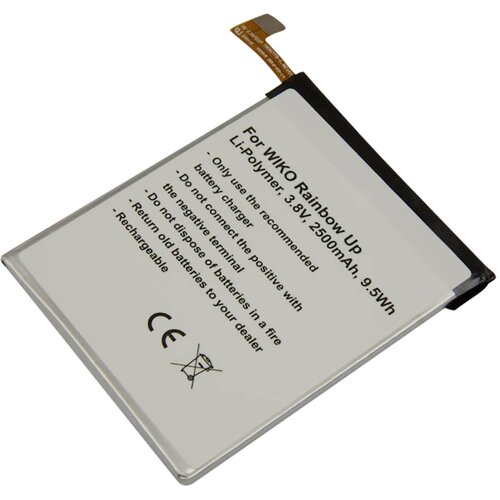 AVIZAR Nadomestna baterija za Wiko Rainbow Up Li-Polymer 3,8V 2500mAh 9,5Wh, Bela, (5000070439) Cene