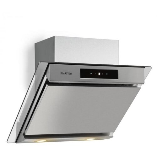 Klarstein Balzac 60, kuhinjska napa, 60 cm, 210 W, 640 m³/h, LED, na dotik, nerjaveče jeklo, steklo Cene