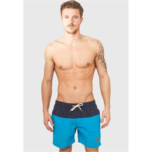 Urban Classics Plus Size Block Swim Shorts nvy/tur Slike