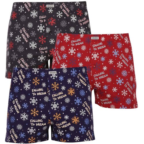Andrie 3PACK men&amp;#039;s shorts multicolor (PS 5684) Slike