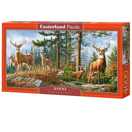 Castorland puzzle od 4000 delova Royal Deer Family C-400317-2 Slike