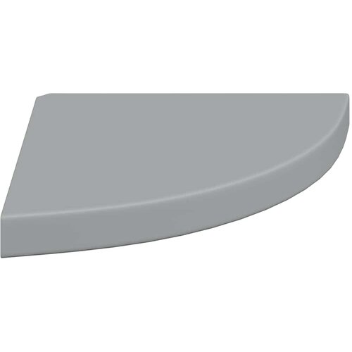 Plutajuće kutne police 4 kom sive 35 x 35 x 3,8 cm MDF Slike