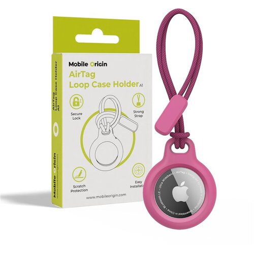 A1 CAPA MOBILE ORIGIN PARA APPLE AIRTAG ROSA LOOP COMPACT, (5000261346) Slike