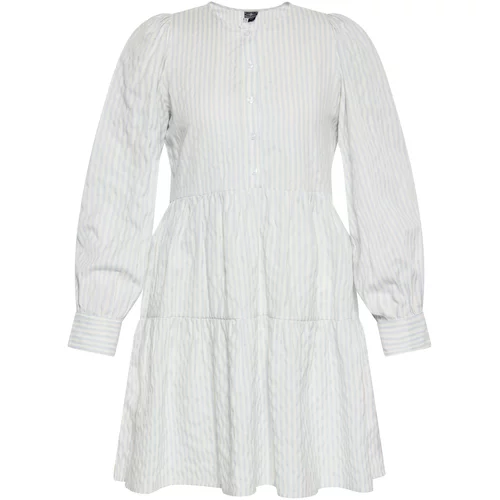 DreiMaster Maritim Ljetna haljina svijetloplava / vuneno bijela