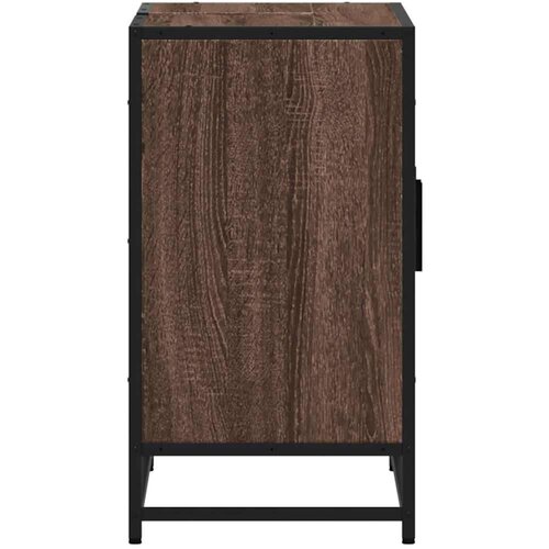 VidaXL Kupaonski ormarić za umivaonik boja hrasta 90x33x60 cm drveni Slike