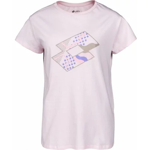 Lotto TEE LOSANGA W JS Ženska majica kratkih rukava, ružičasta